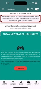 Nigerian Newspapers Summary screenshot