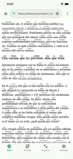 Spanish Reader screenshot 4