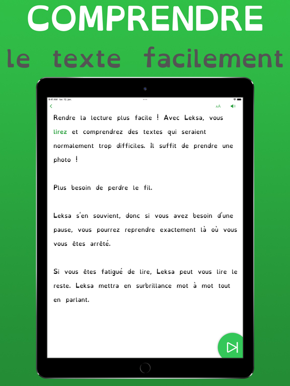 Screenshot #5 pour Leksa - Lecteur dyslexie