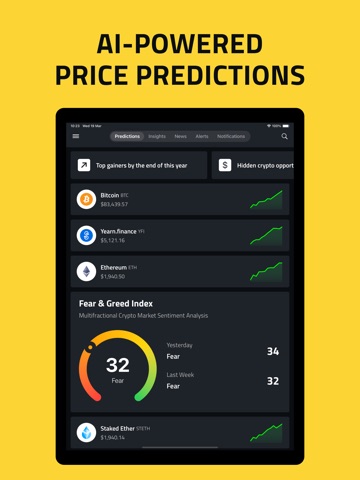 Crypto AI: Market Insights iPad screenshot
