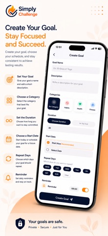 SimplyChallenge: Habit Tracker screenshot