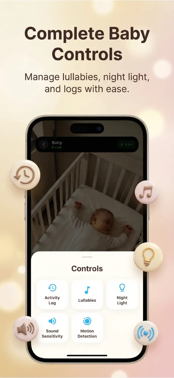 Screenshot #3 pour Baby Monitor Cam: Babymon