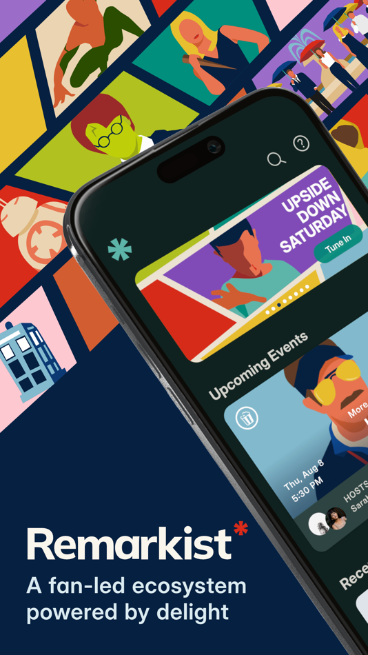 #1. Remarkist: TV, Movies, Fandom (iOS) By: Remarkist Inc.