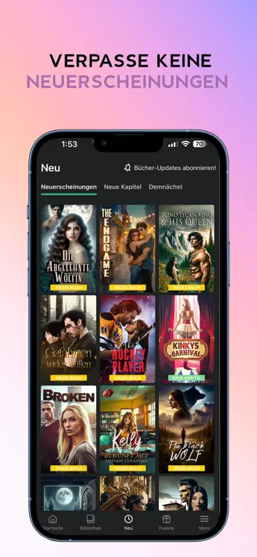Inkitt Galatea: Audio & eBooks screenshot 5 of 5