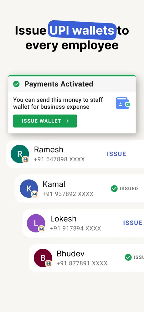 CashBook-UPI Wallets for Staff screenshot 3