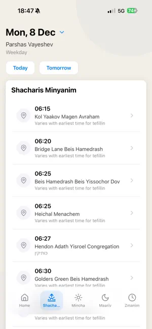 Minyan Flow screenshot 4