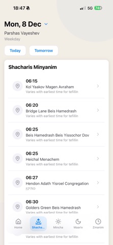 Minyan Flow Screenshot 4 of 7