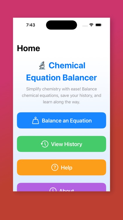 ChemEquation Balancer
