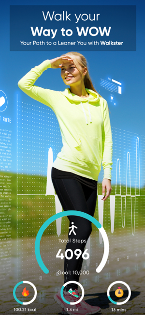 ‎Walkster: Lose Weight Walking Screenshot