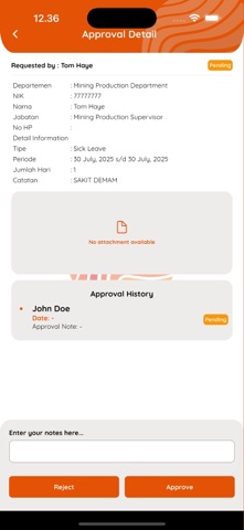 RENATA screenshot