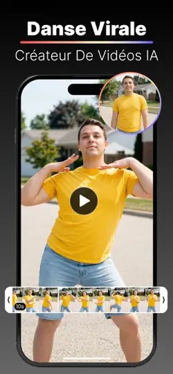 Capture d'écran de Photo Dance: Danse Vidéo IA sur iPhone 1