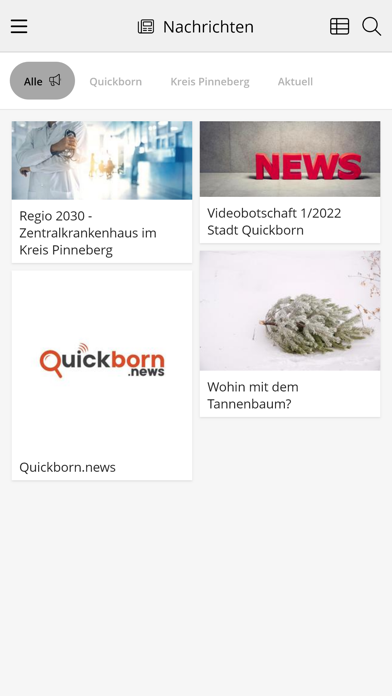Quickborn.news Screenshot