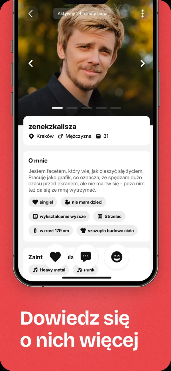 Screenshot #2 pour Sympatia - randki, flirt, czat