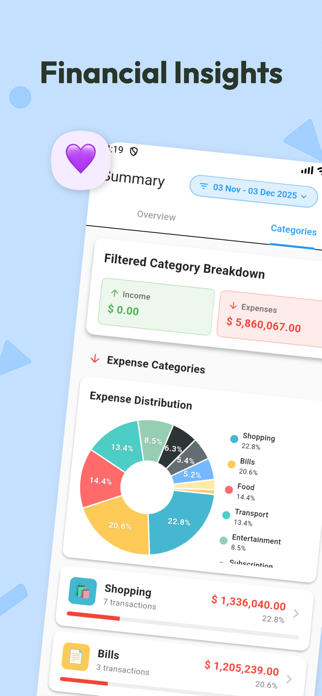 Exspendse: AI Expense Tracker Screenshot 2 of 7