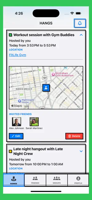 MeetMeThere-> screenshot 4