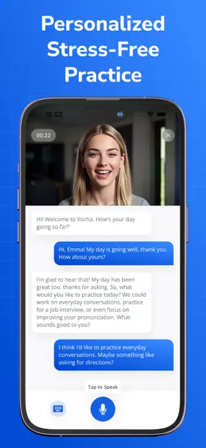 Vocha - Speaking Practice AI screenshot 2