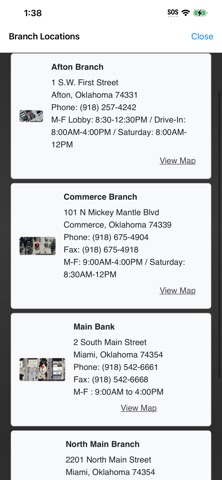 SBT Mobile Banking iPhone screenshot