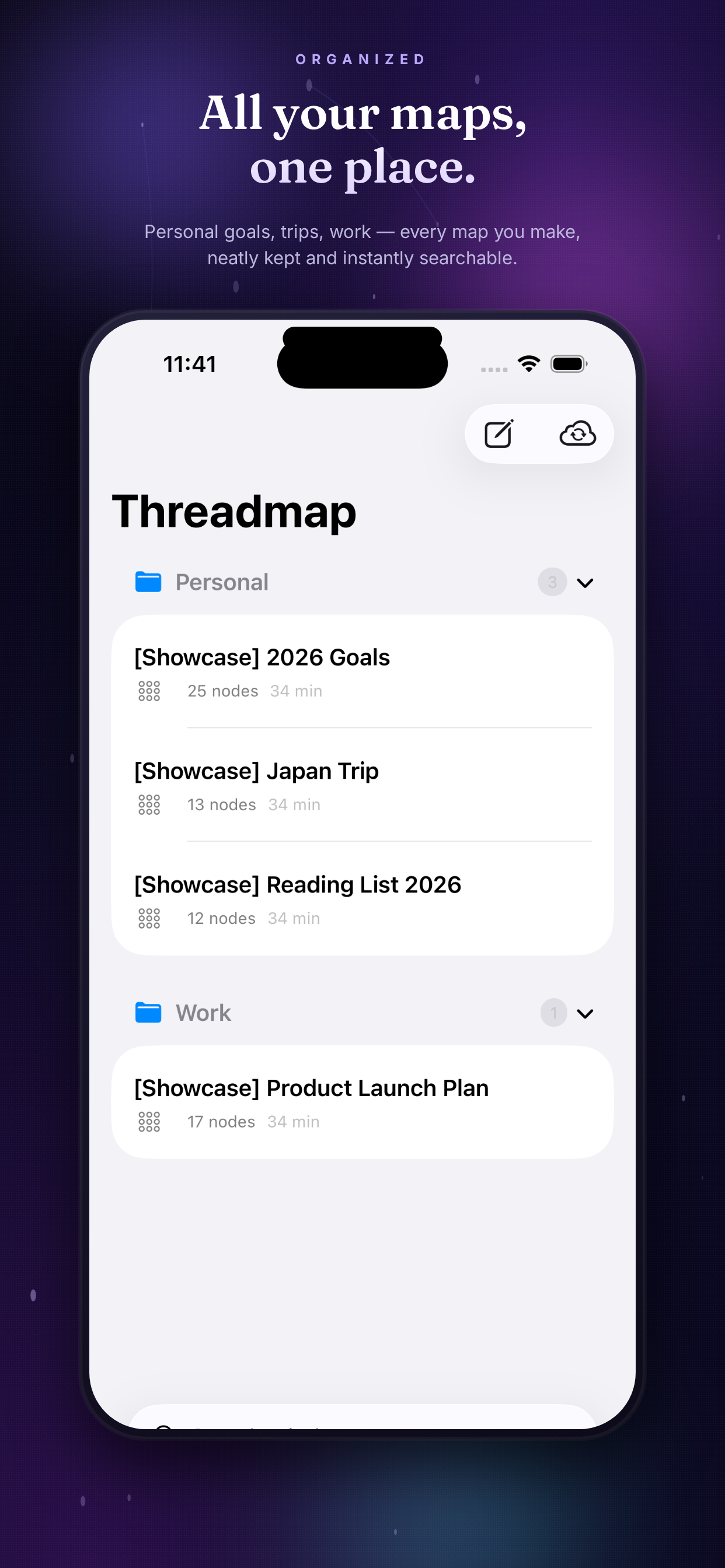 Threadmap: Mind Maps & Collab screenshot 7