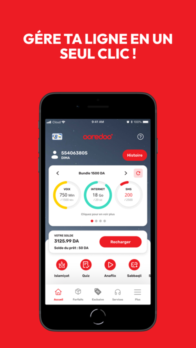 My Ooredoo Algeria Screenshot