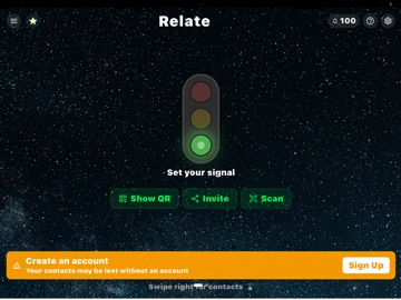 Relate The App iPad screenshot