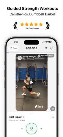 Fitloop: Calisthenics & Gym Screenshot 1 of 10