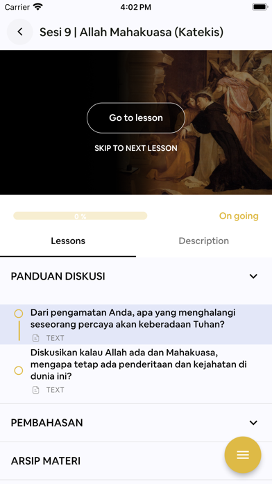 Katolisitas Institute Screenshot