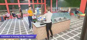 Fast food Café: Coffee Shop 3D screenshot 1