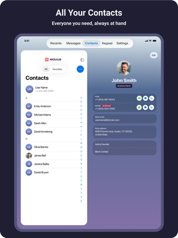 App screenshot