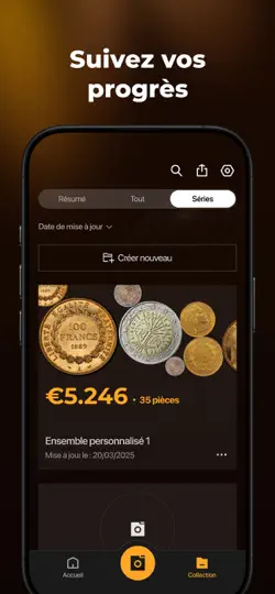 Capture d'écran de CoinSnap: Valeur Des Pièces sur iPhone 7