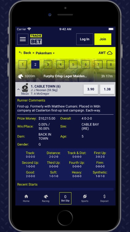 TradieBET - Online Betting App screenshot-4