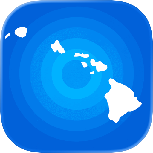 Hawaii Ocean Map