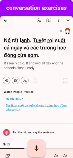 Vietnamese -Listening Speaking screenshot 4
