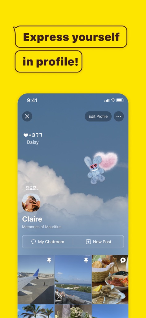 KakaoTalk : Messenger - Profil Personnalisé