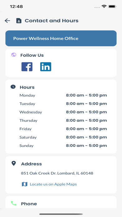 URFitAP - Power Wellness Team Screenshot