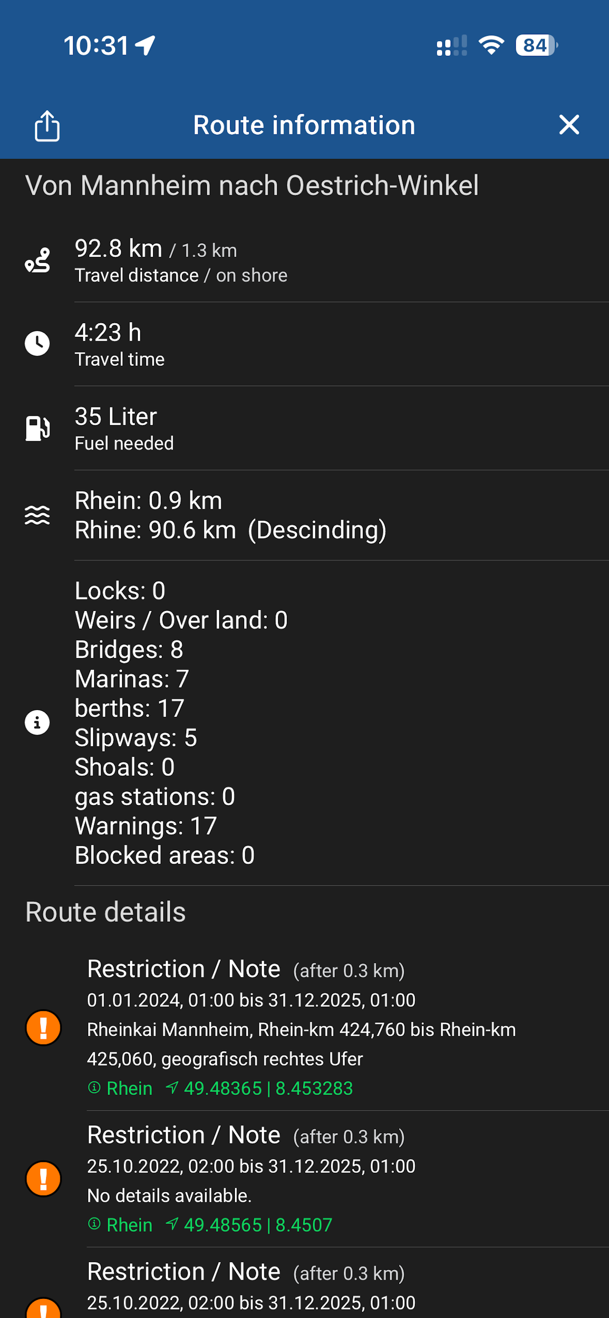 Boatrouting - Waterways