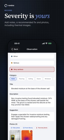 Rondva: Building Inspections Screenshot 3 of 8
