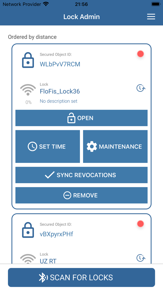 #1. BlueID Lock Admin (iOS) 게시자: BlueID GmbH