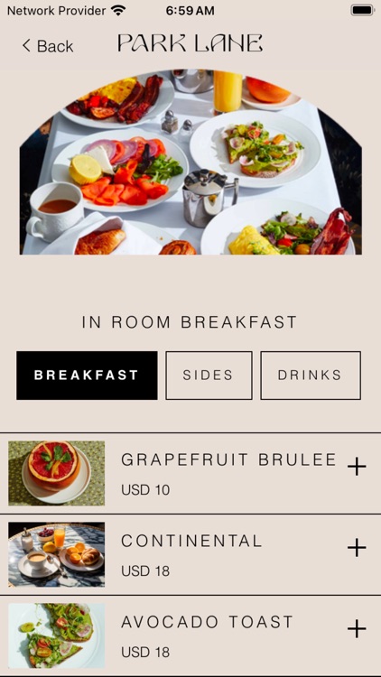 Park Lane New York Hotel App