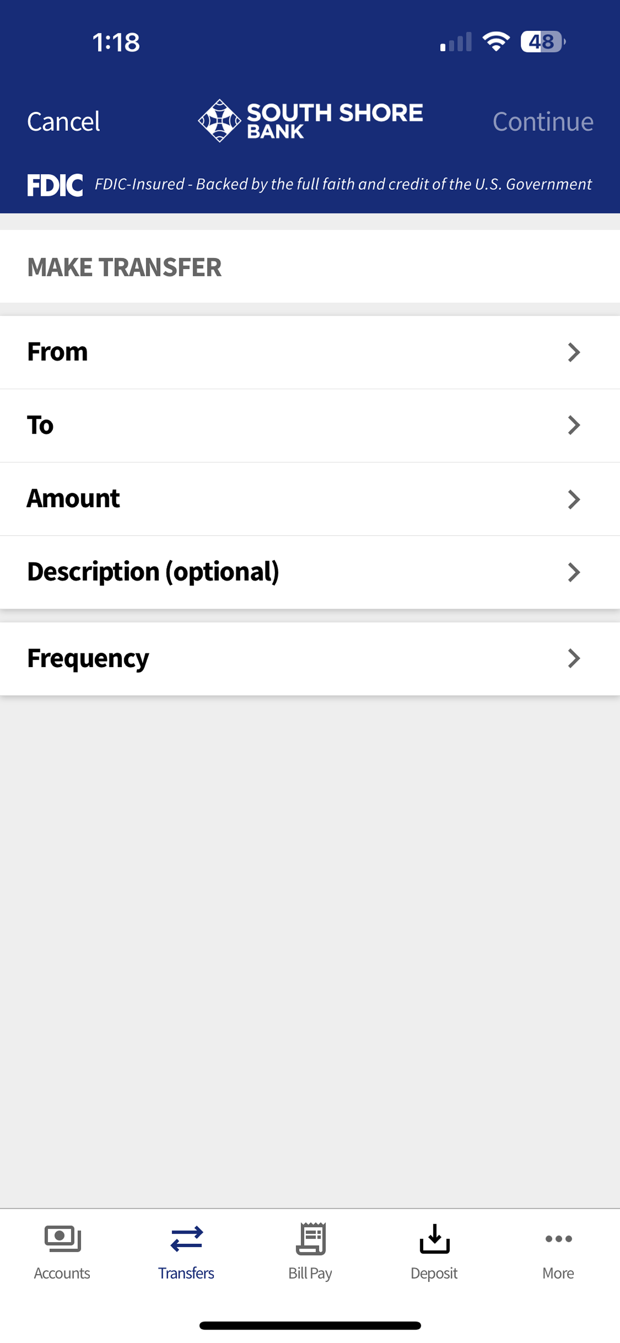 South Shore Bank Mobile screenshot 5