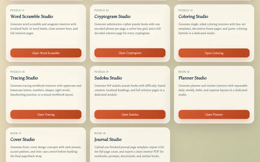 Screenshot von Puzzles Studio auf dem iPhone 4