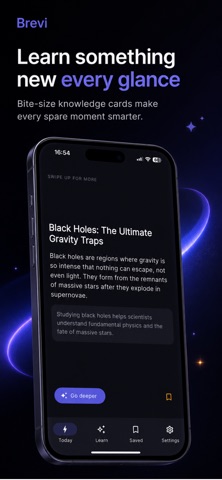 Brevi: Daily Knowledge Screenshot 2 of 4