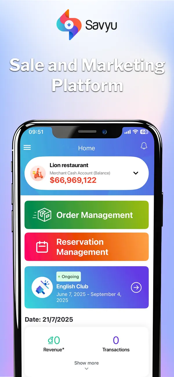 Screenshot #1 pour Savyu Merchant