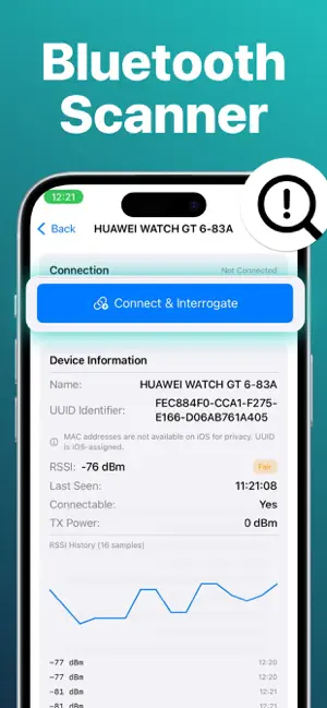Bluetooth Scanner - Scan BLE screenshot 1