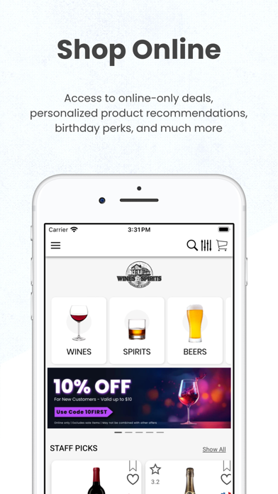 Wine & Spirits At Roxbury Screenshot