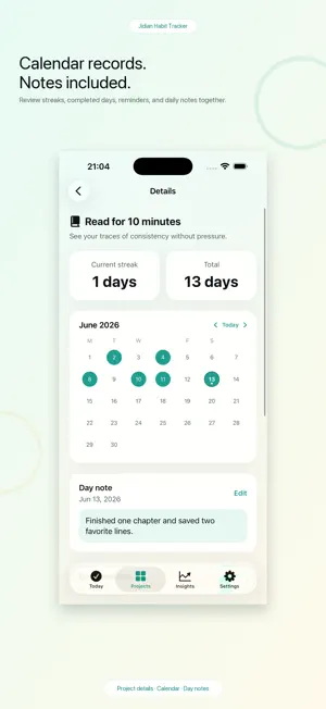 Jidian Habit Tracker screenshot 3