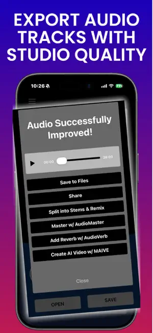 Podcast Cleaner AI Denoise Fix screenshot 4