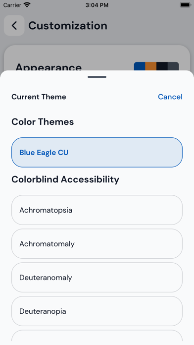 Blue Eagle Credit Union Screenshot