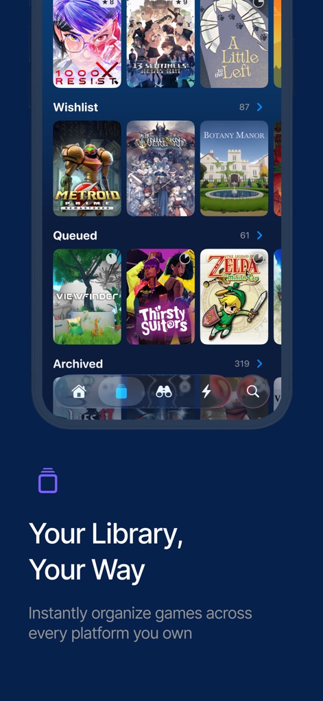 GameTrack - gametrack-game-library-organization