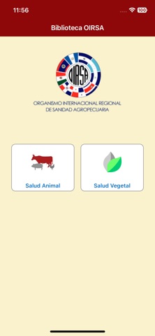 OIRSA Biblioteca Screenshot 1 of 3