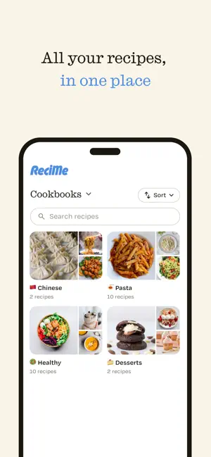 ReciMe: Recipes & Meal Planner iPhone screenshot 2